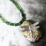 Autumn Expression Dragonfly Necklace