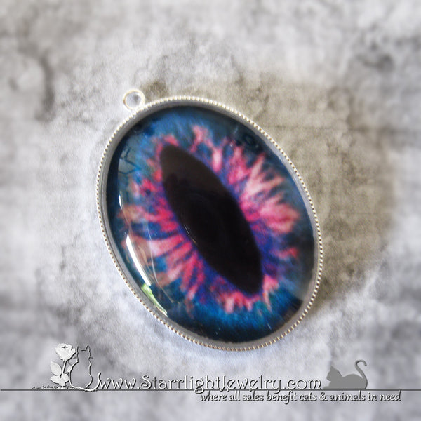 Dragons Eye Amulet Necklace Pendant 12 Color/Eye Choices