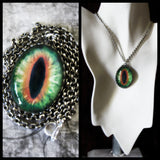Dragons Eye Amulet Necklace Pendant 12 Color/Eye Choices