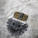 Owl Lovers Delightful Multi Owl Necklace