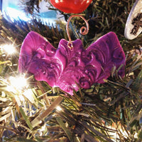 Holiday Tree Bat Ornaments - Handmade