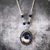 Astral Cat cameo Necklace